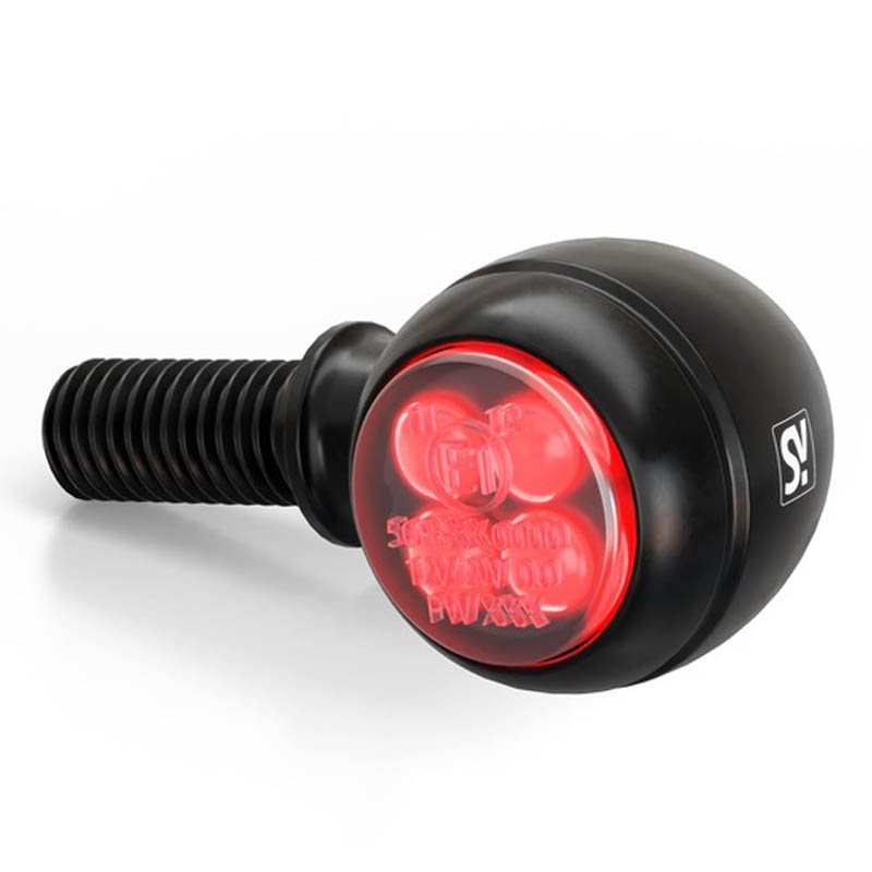 Highsider Smart Circula-S LED 3in1 melni motociklu bākugunis