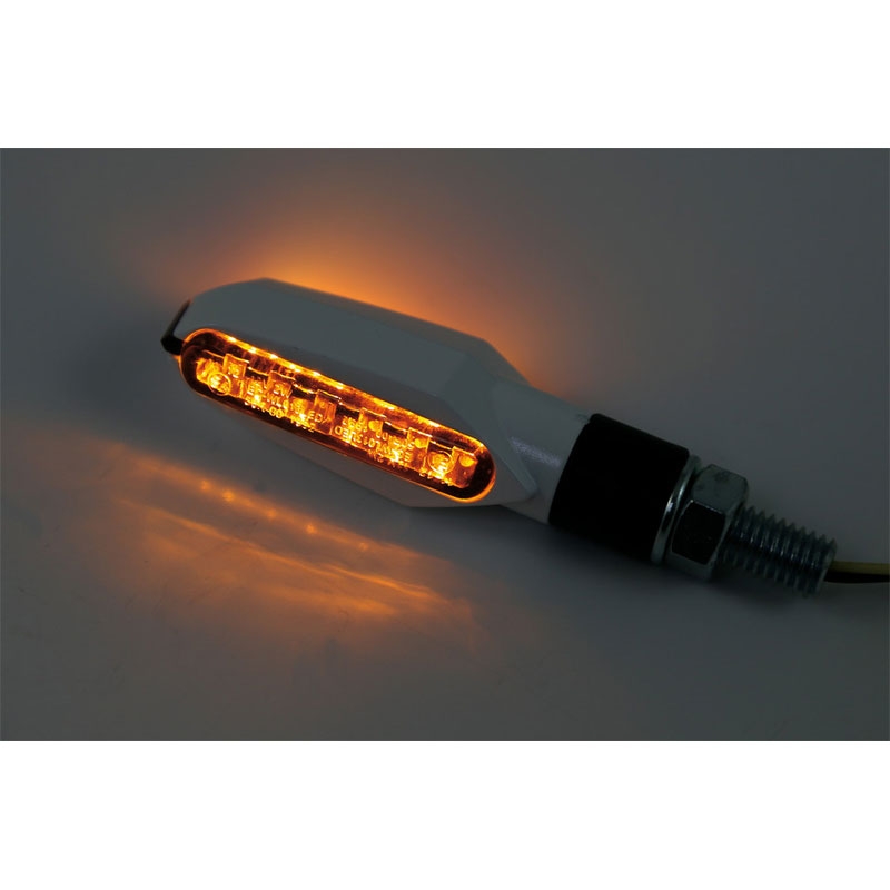 Highsider Smart Multiface LED motociklu bākugunis Balts