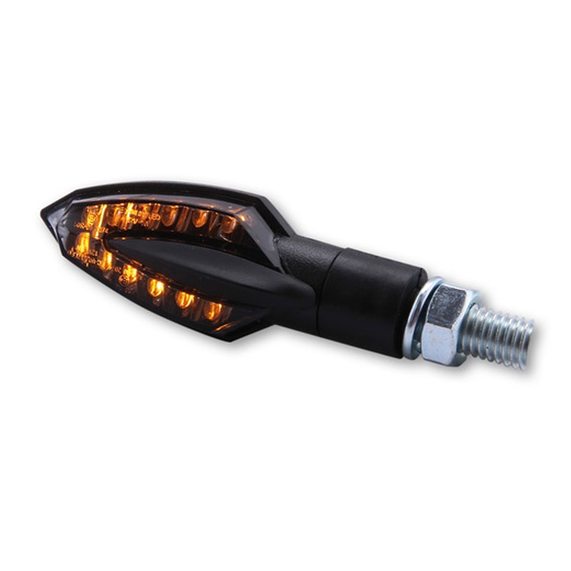 Highsider Smart Vinci LED melni motociklu bākugunis
