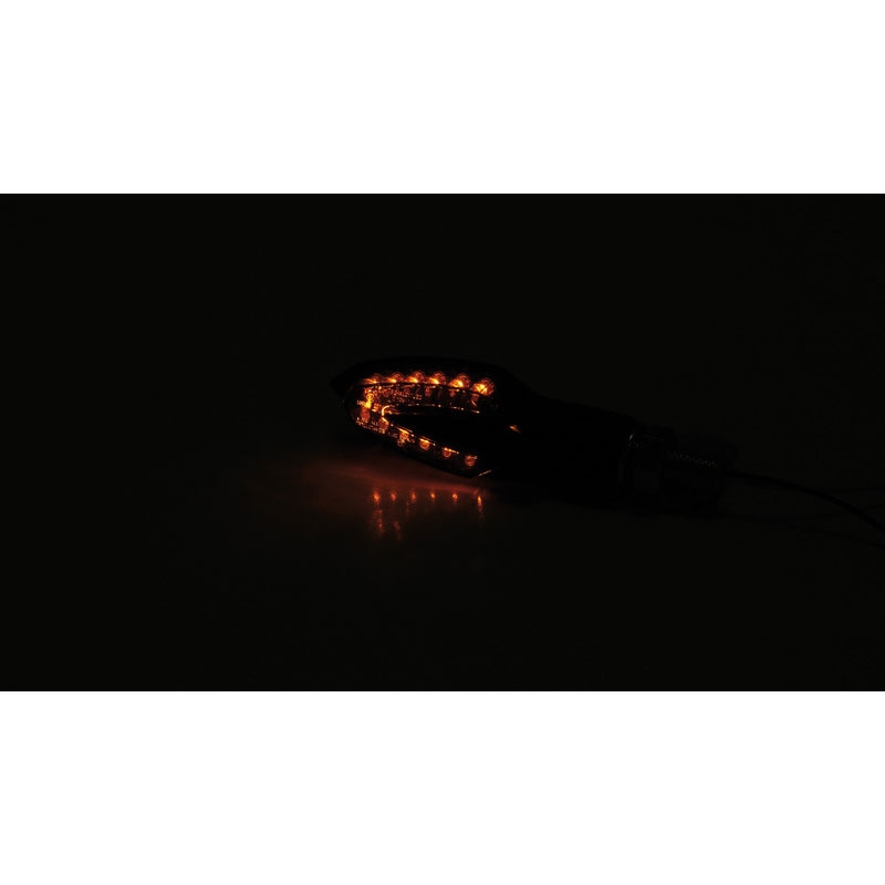 Highsider Smart Vinci LED melni motociklu bākugunis