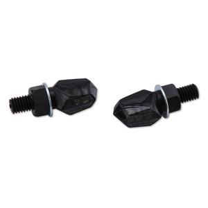 Highsider Smart Tiny LED melni motociklu bākugunis