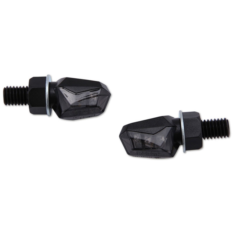 Highsider Smart Tiny LED melni motociklu bākugunis