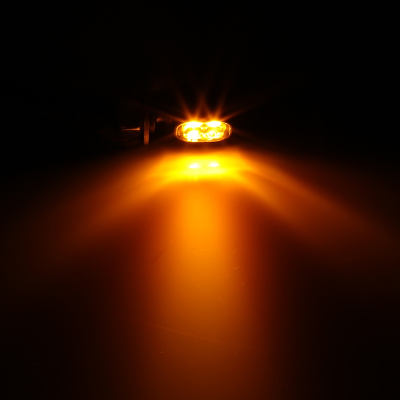Highsider Smart Vision-TS melni LED motociklu bākugunis