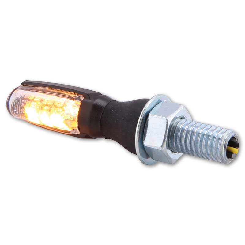 Highsider Smart SPARK LED melni motociklu bākugunis