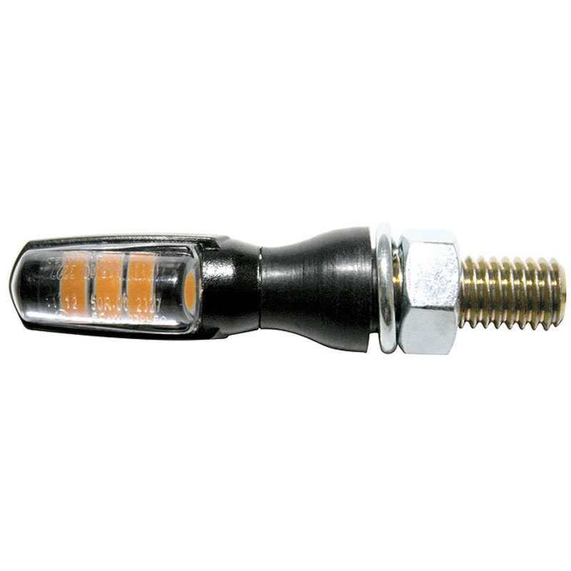 Highsider Smart SPARK LED melni motociklu bākugunis
