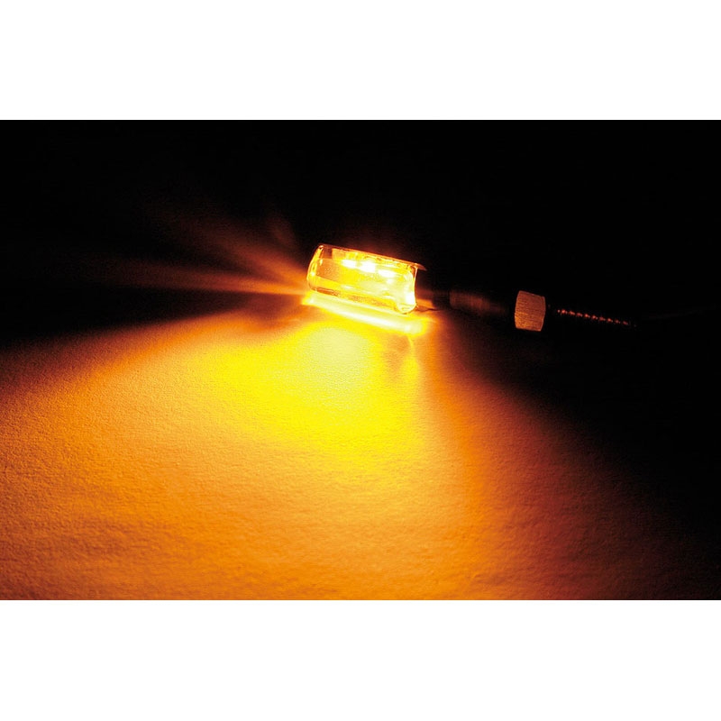 Highsider Smart SPARK LED melni motociklu bākugunis