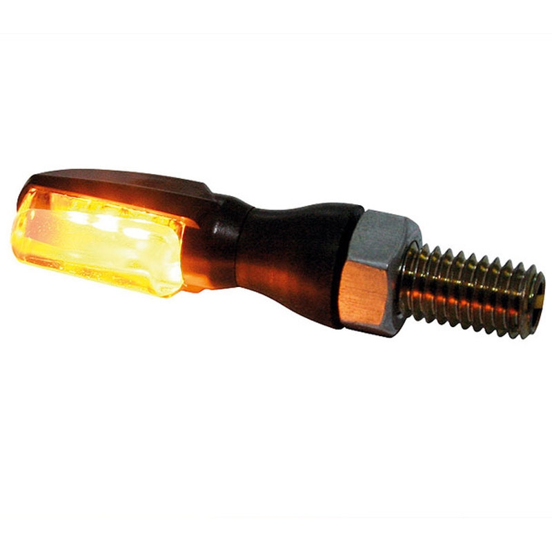 Highsider Smart SPARK LED melni motociklu bākugunis