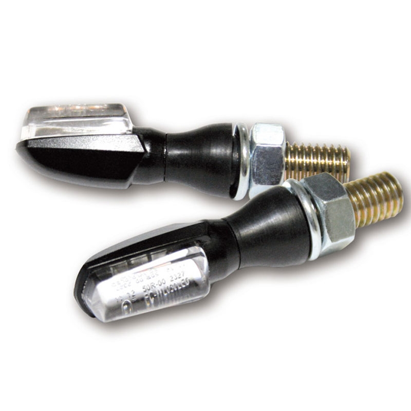 Highsider Smart SPARK LED melni motociklu bākugunis