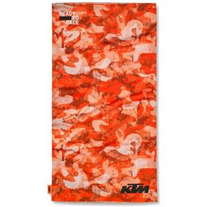 Daudzfunkcionāla šalle KTM Camo Allrounder oranžs kamuflējums