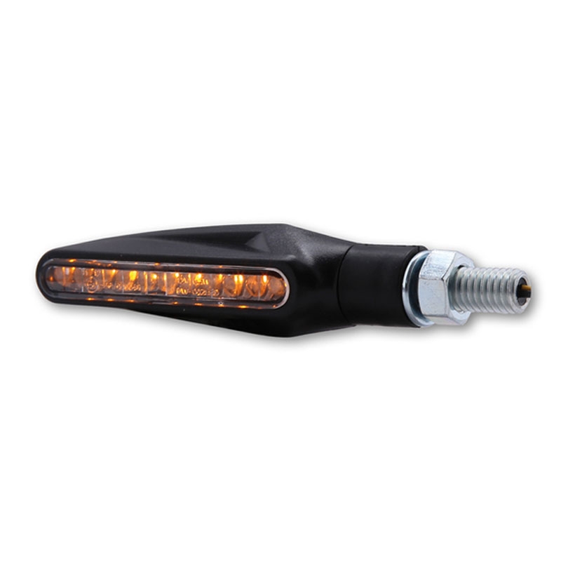 Highsider Smart Stix LED melni motociklu bākugunis