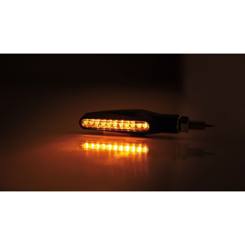 Highsider Smart Stix LED melni motociklu bākugunis