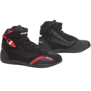 Forma Genesis motocikla zābaki melni sarkani