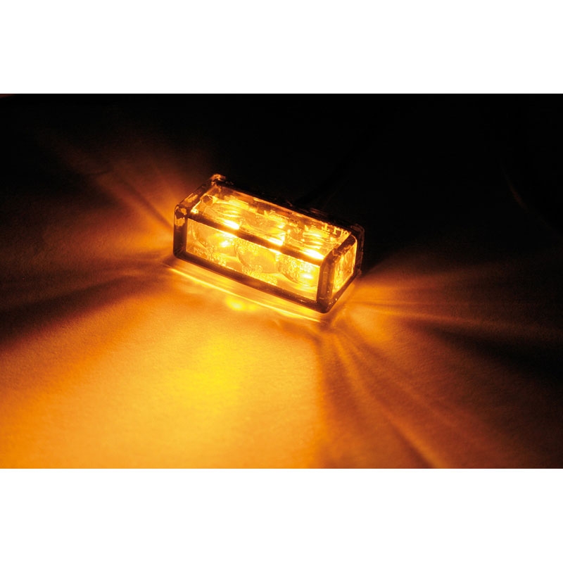 Highsider Smart Cube-H Black LED motociklu bākugunis