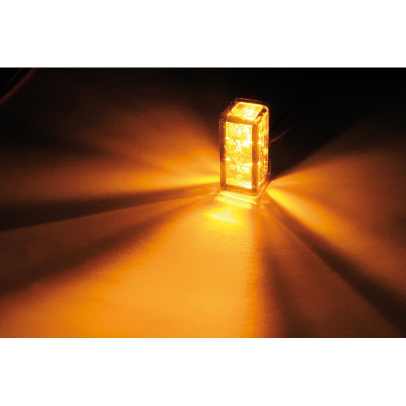 Highsider Smart Cube-V Black LED motociklu bākugunis