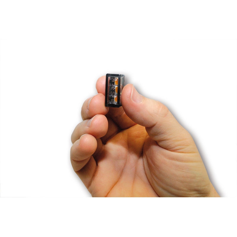Highsider Smart Cube-V Black LED motociklu bākugunis