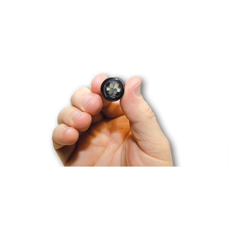 Highsider Smart Micro Pin melni LED motociklu bākugunis