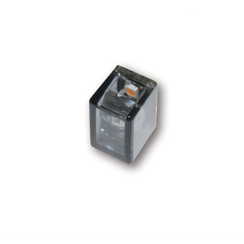 Highsider Smart Micro Cube-V LED Smoke Grey motociklu bākugunis