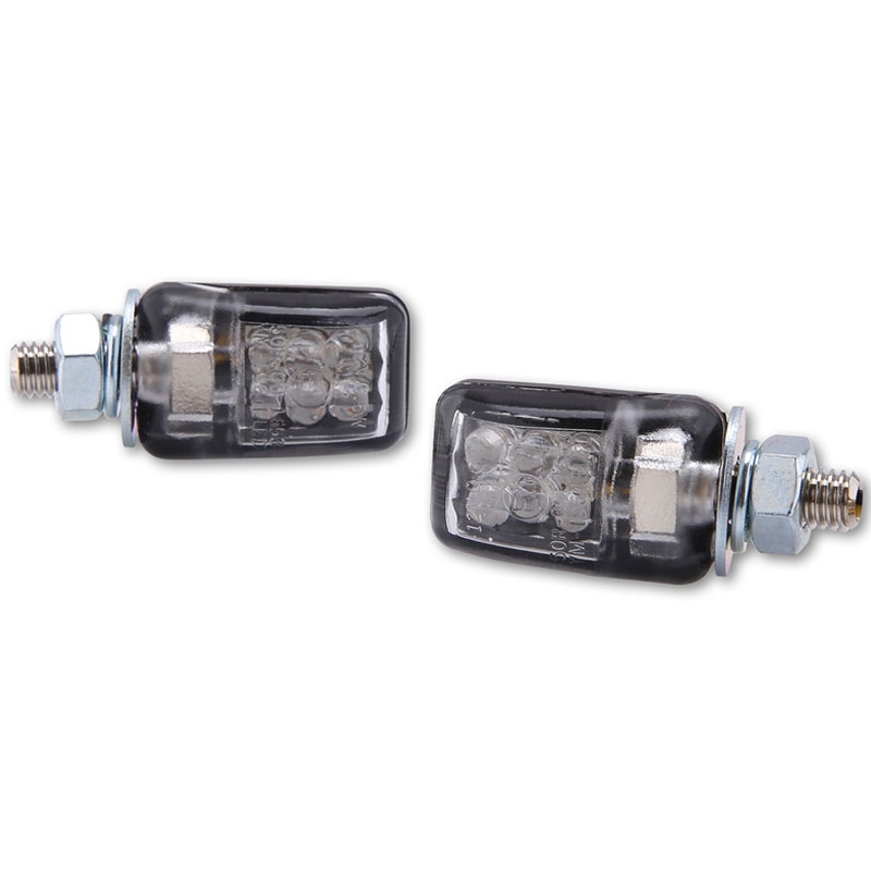 Highsider Smart Picco Black LED motociklu bākugunis