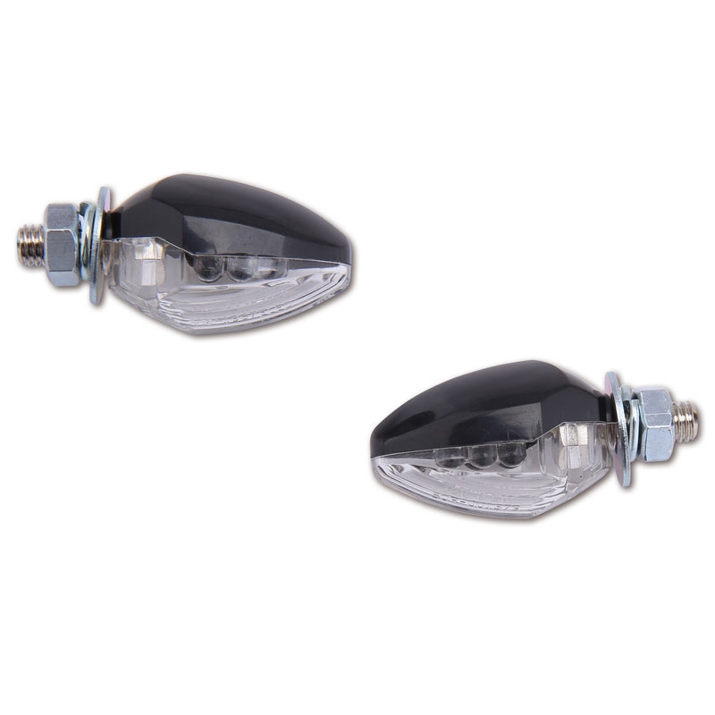 Highsider Smart Drop LED motociklu bākugunis melns