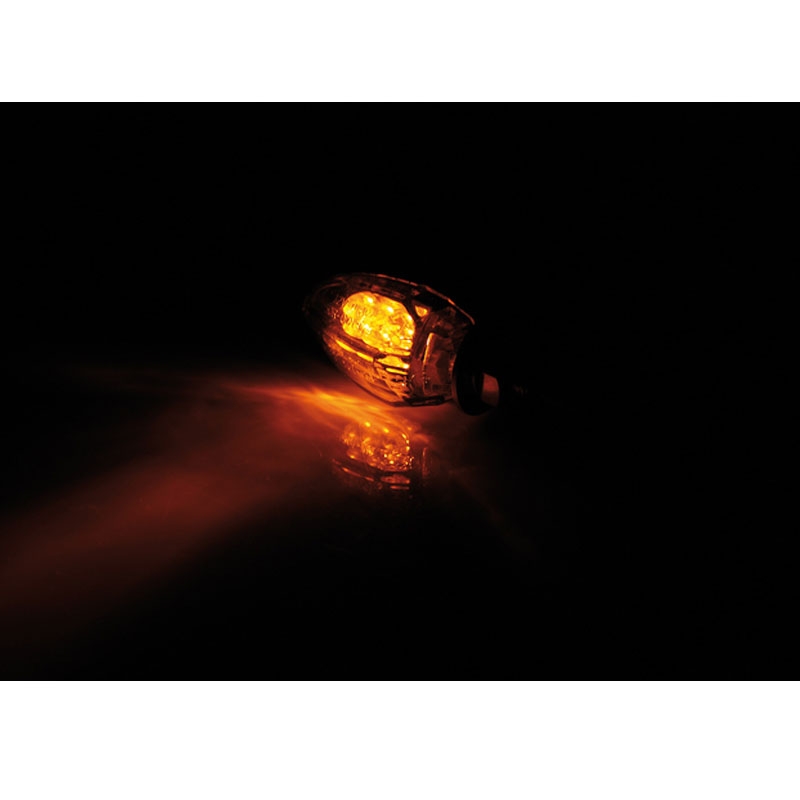 Highsider Smart Drop LED motociklu bākugunis melns
