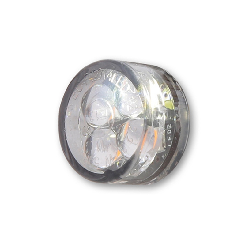 Highsider Smart Module sešpadsmit LED 2in1 dūmu pelēks motociklu pagrieziena signāls