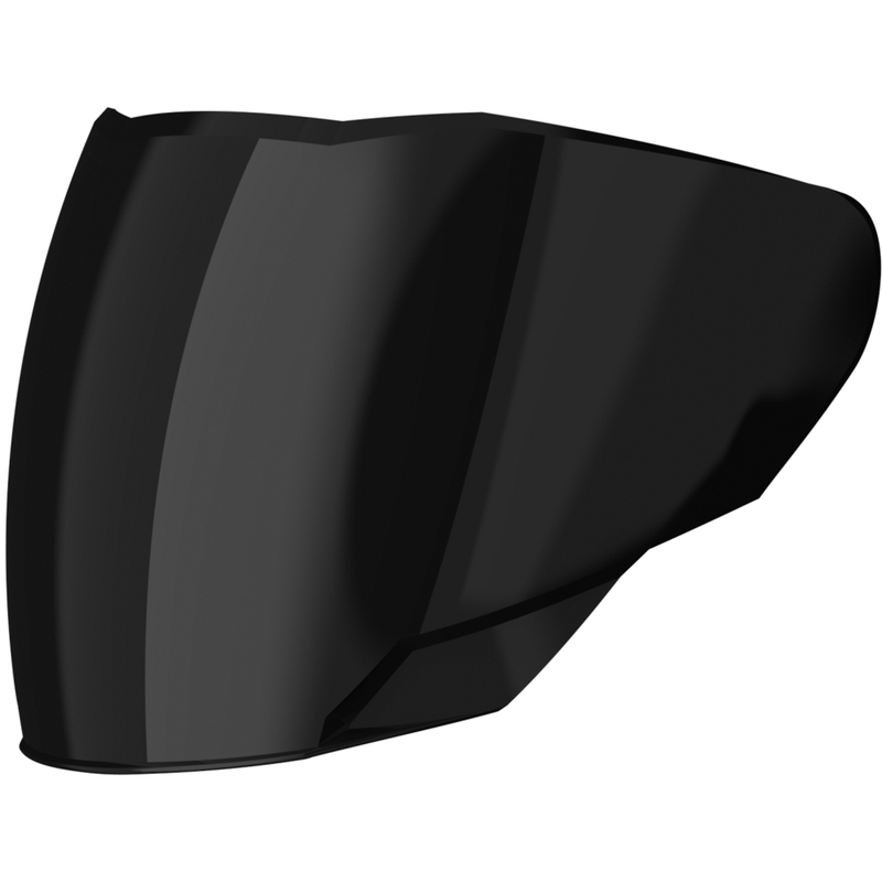 Plexi motocikla ķiverei LS2 OF618 dūmi