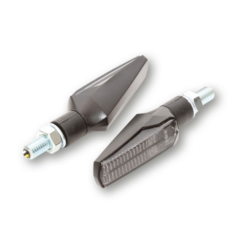 Highsider Smart Fineline LED 3in1 melni motociklu bākugunis