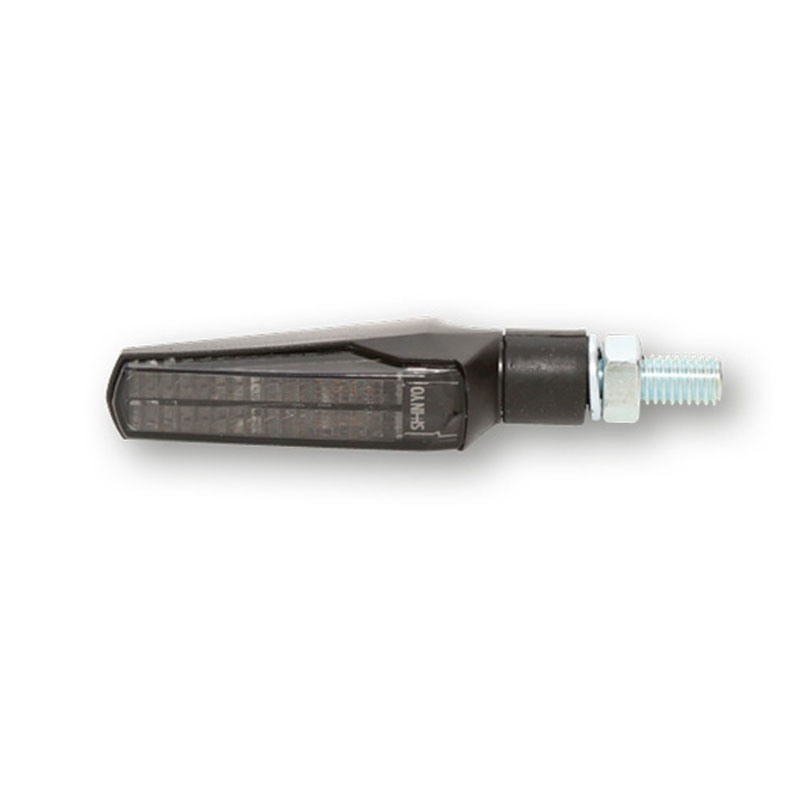 Highsider Smart Fineline LED 3in1 melni motociklu bākugunis