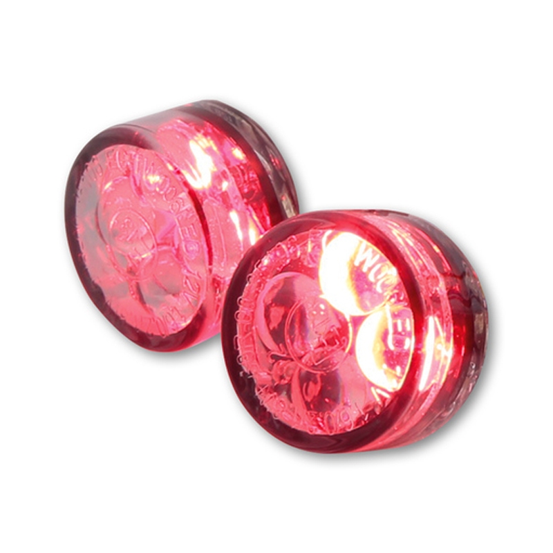 Highsider Smart Module sešpadsmit LED 3in1 dūmu pelēks motociklu pagrieziena signāls