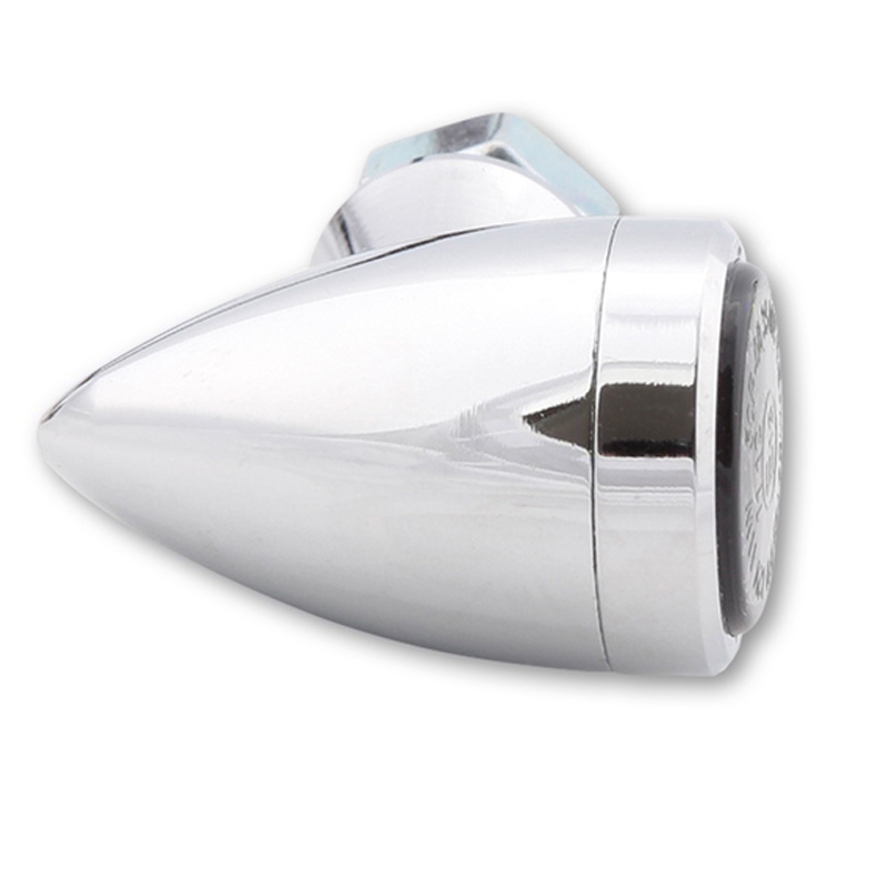 Highsider Smart Sixteen Bullet LED 3in1 Chrome motociklu bākugunis
