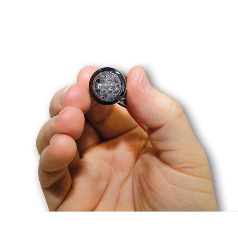 Highsider Smart Pin LED dūmu pelēka aizmugurējā velosipēda gaisma