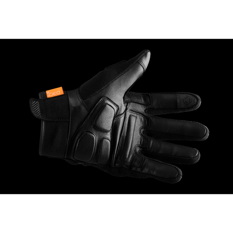 Sieviešu Furygan Jet Lady D3O® Evo Black Motocikla cimdi