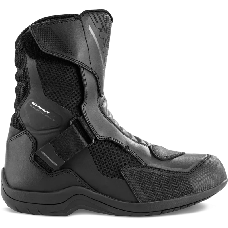 Sieviešu Shima Fusion WP Black Motociklu zābaki