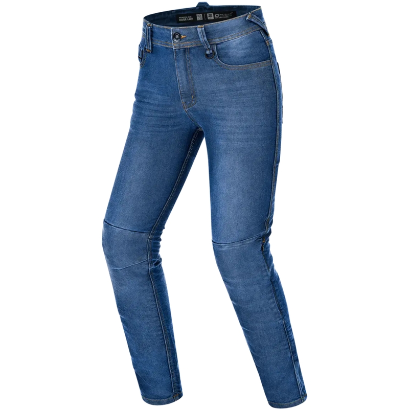 Sieviešu džinsi Shima Ridge Blue Motorcycle Jeans