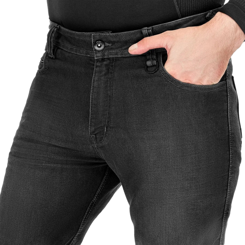 Shima Ridge Melni motocikla džinsi