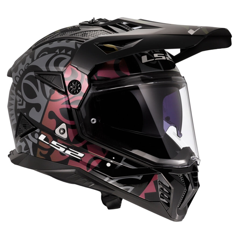 Enduro moto ķivere LS2 MX702 Pioneer II Rangi melna