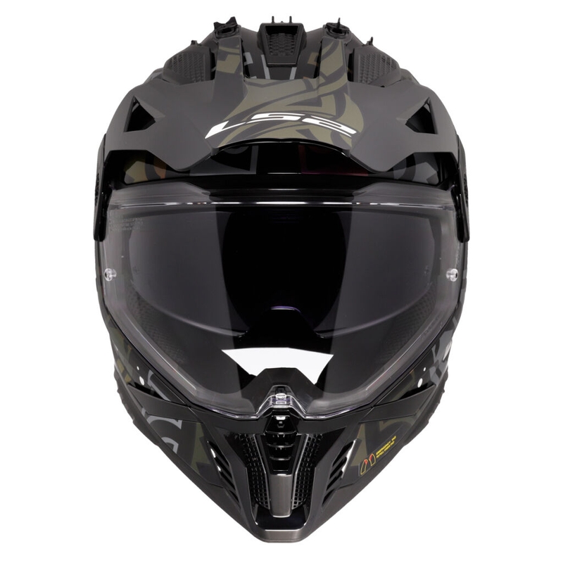 Enduro moto ķivere LS2 MX702 Pioneer II Rangi melna