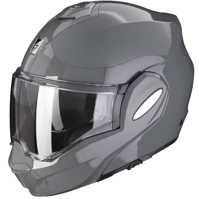Flip-up ķivere Scorpion EXO-TECH EVO cementa pelēka