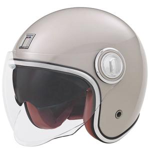 Atvērt ķivere NOX PREMIUM Heritage šampanieša rozā krāsā