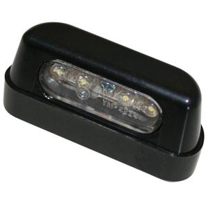 LED numura zīmes apgaismojums Highsider Smart Plate Black