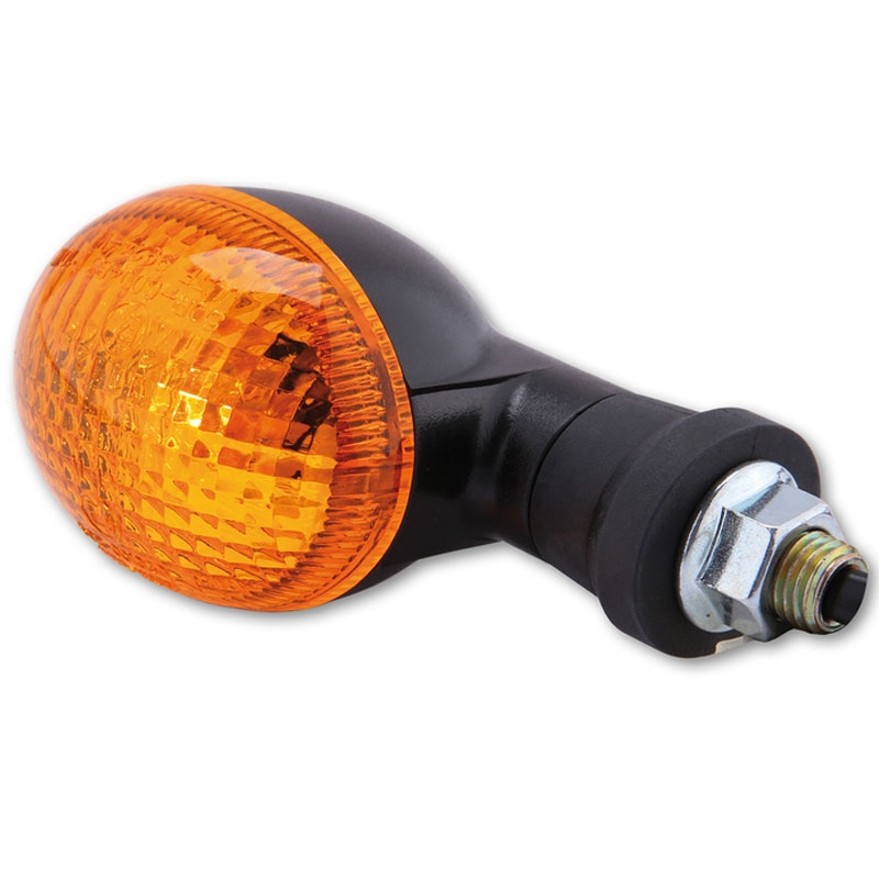 Highsider Smart Mini melni un oranži motocikla bākugunis