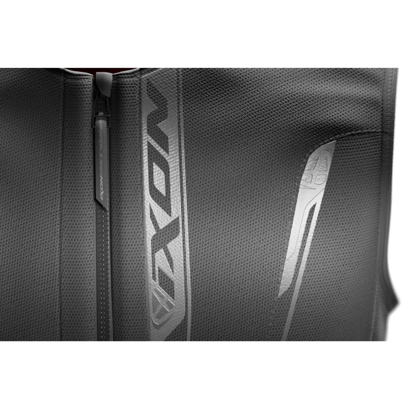 Gaisa spilvenu veste IXON IX-AIRBAG U04 melni pelēka