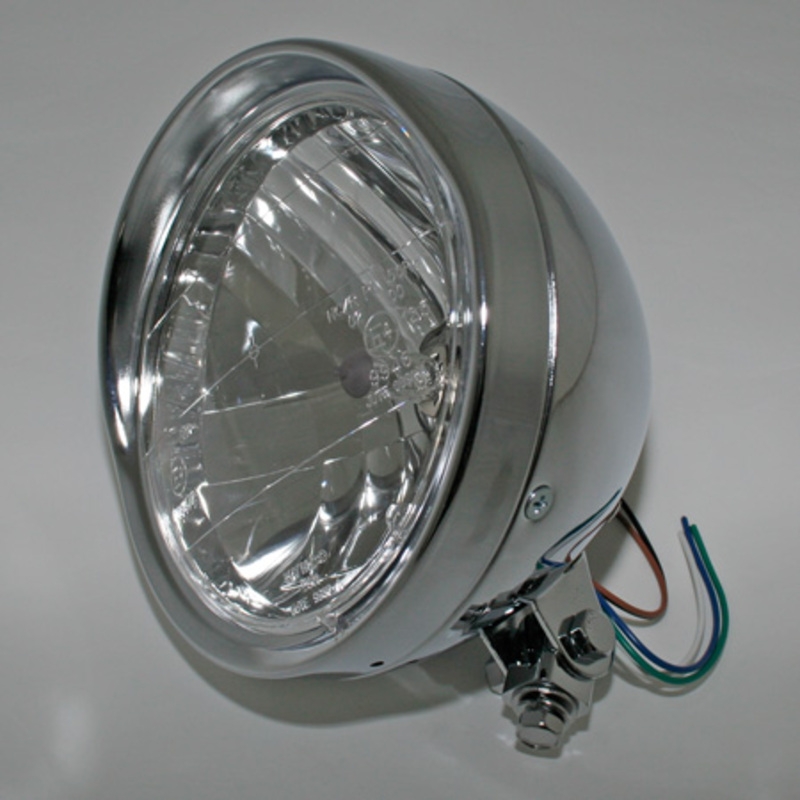 Priekšējais lukturis Highsider Smart Cruiser 6 1/2 hroms