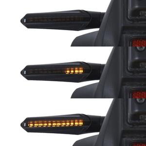 Sekvenciālie LED pagrieziena signāli Oxford Nightrider