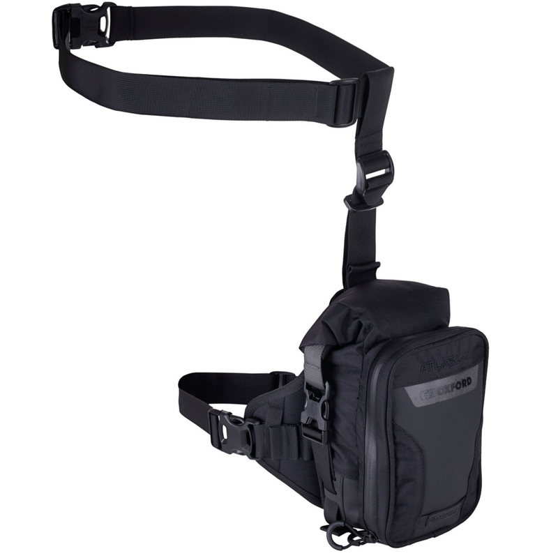 Oxford Atlas L-2 melns 2 l augšstilba maciņš