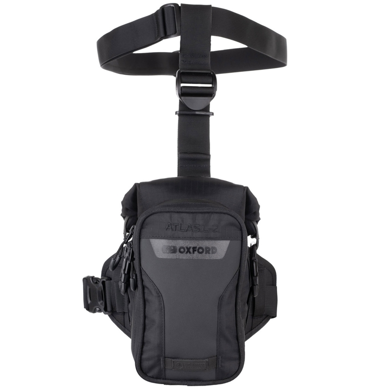 Oxford Atlas L-2 melns 2 l augšstilba maciņš