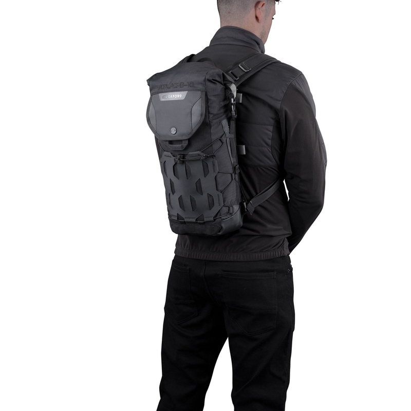 Oxford Atlas B-10 Black 10 L motocikla mugursoma