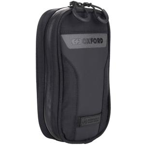 Oxford Atlas melns 0,8 l mugursomas maisiņš