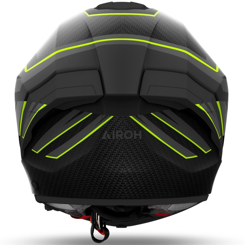 Integrēta motocikla ķivere Airoh MATRYX Sentinel matēti dzeltena
