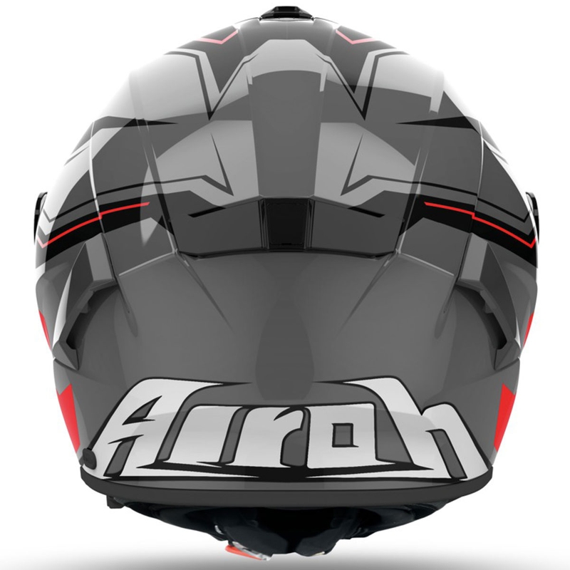 Integrēta motociklu ķivere Airoh SPARK 2 Dart spīdīgi sarkana